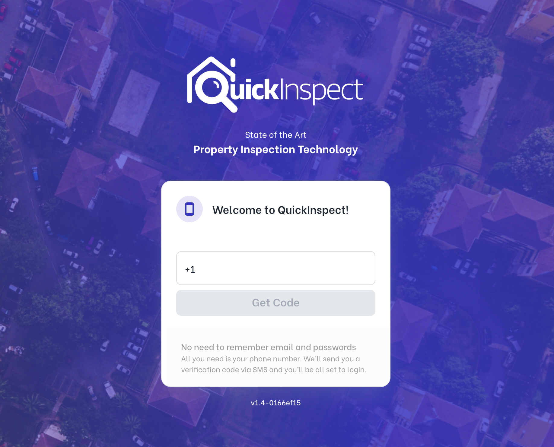 Sign up screenshot